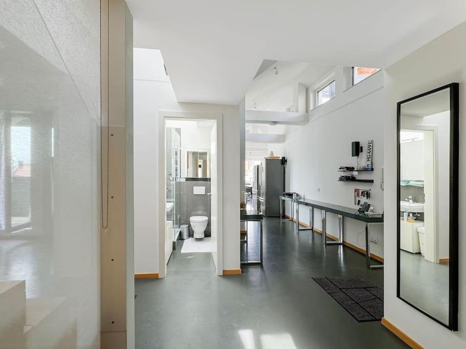 6 Zimmer Maisonette-Penthouse Pool Dachterrasse Luxus München Exterior foto