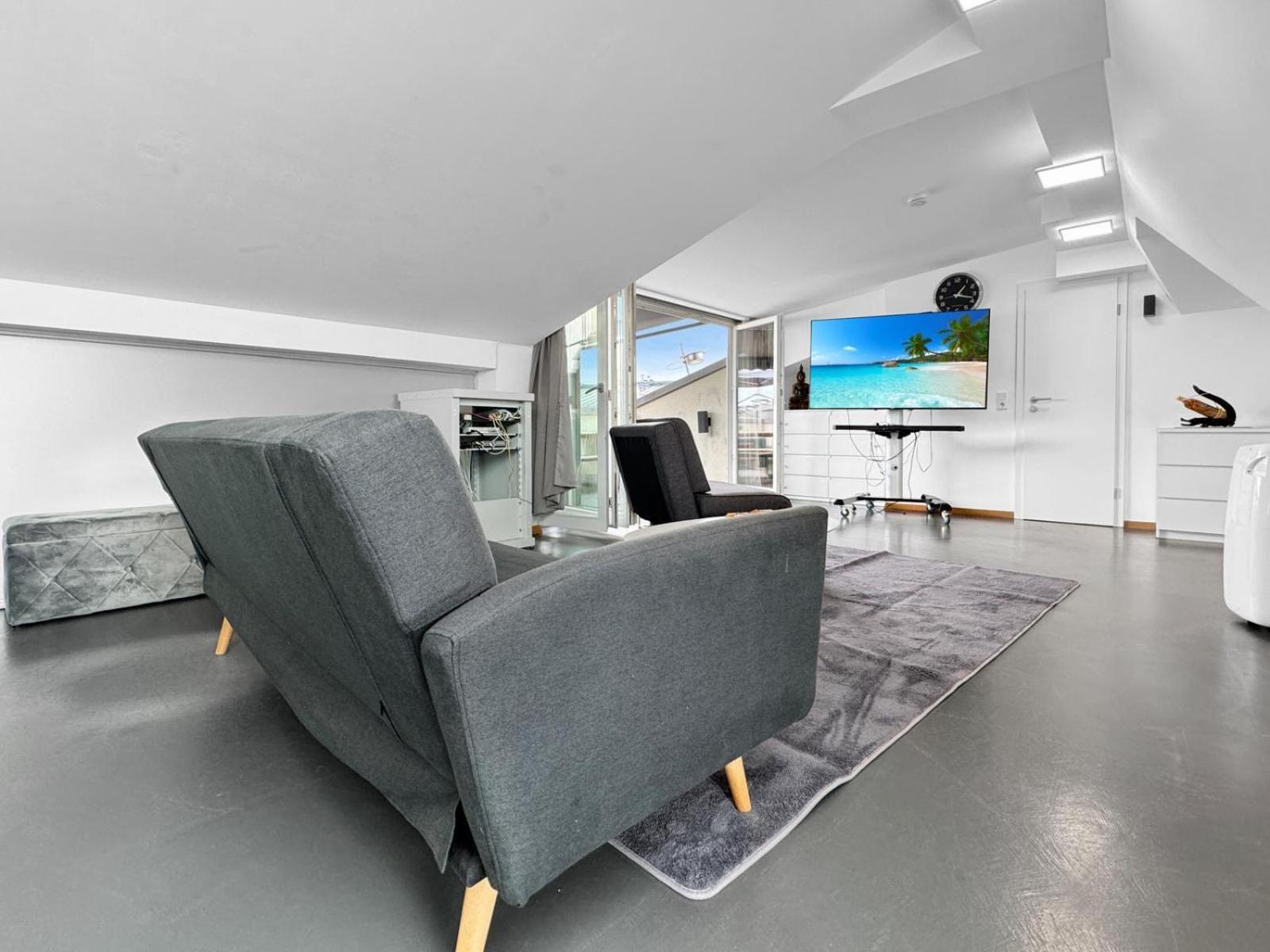 6 Zimmer Maisonette-Penthouse Pool Dachterrasse Luxus München Exterior foto